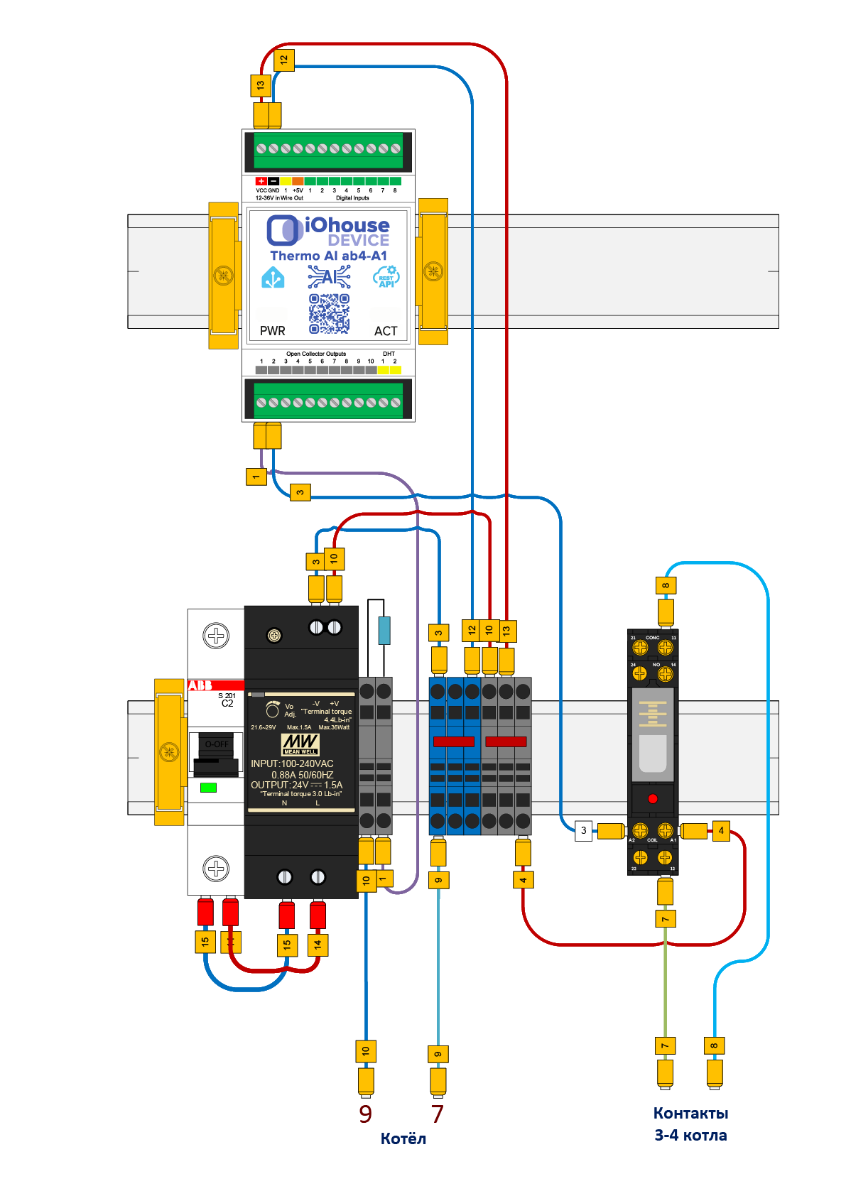 Управление котлом без OpenTherm: как подключить аналоговый котел к умному термостату